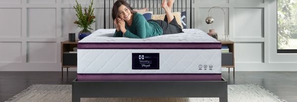 Imagen de Colchón Queen Size + Box Purple