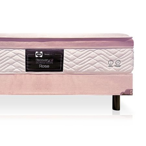 Imagen de Colchón + Box Queen Size Rose Sealy