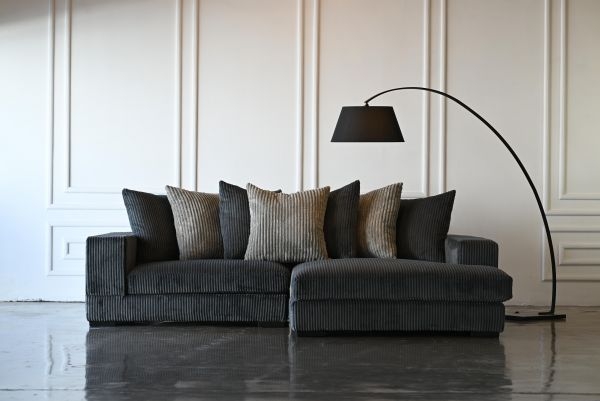 Imagen de Sala 5318 con Chaise Inercambiable a Der/Izq Gris